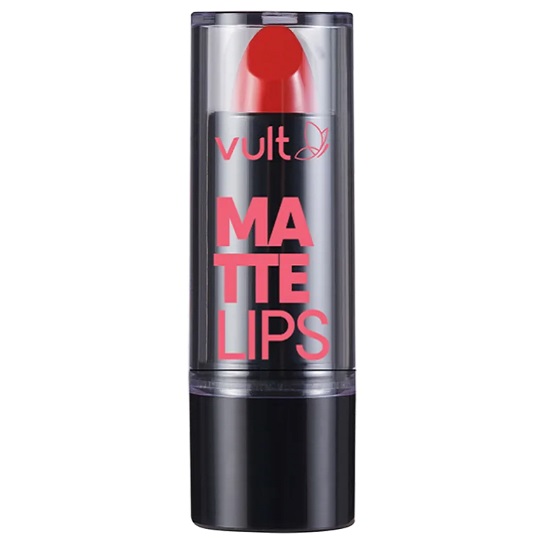 Batom Matte Vult Lips vermelho real